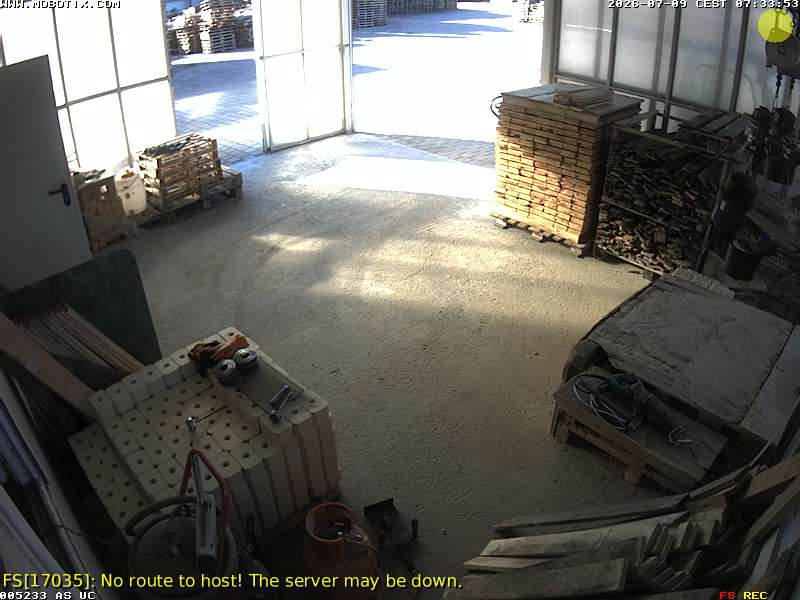 Camera localcam: Live Image.